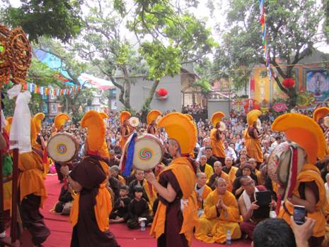The international activities of the Vietnam Buddhist Sangha